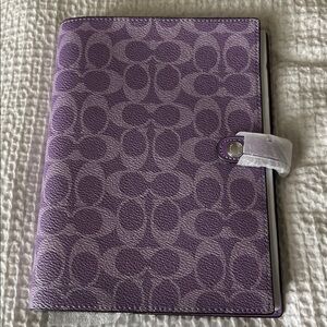 Coach Purple Journal